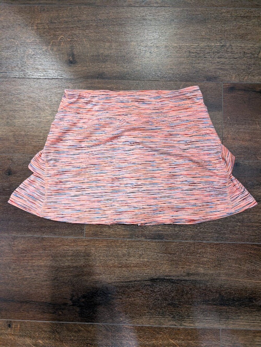 Kids Coral Patterned Tennis Skirt